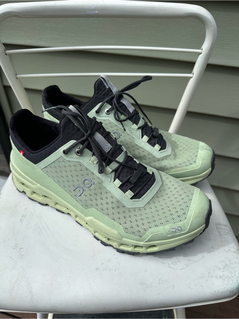 On Running Cloudtrail Waterproof Men's Running Shoes - Mint Green/Black